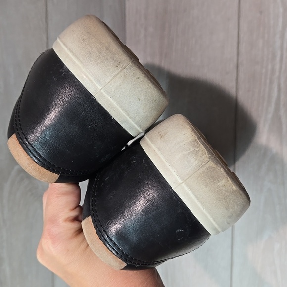 Ecco Mens Denish Design Leather Sneakers shoes sz 44/10-10.5 - Picture 6 of 12